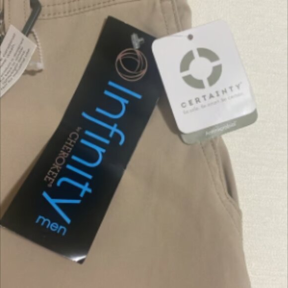 CHEROKEE Infinity Men's Infinity Athletic Fit Modern Scrub Pants Size XL - Picture 8 of 11